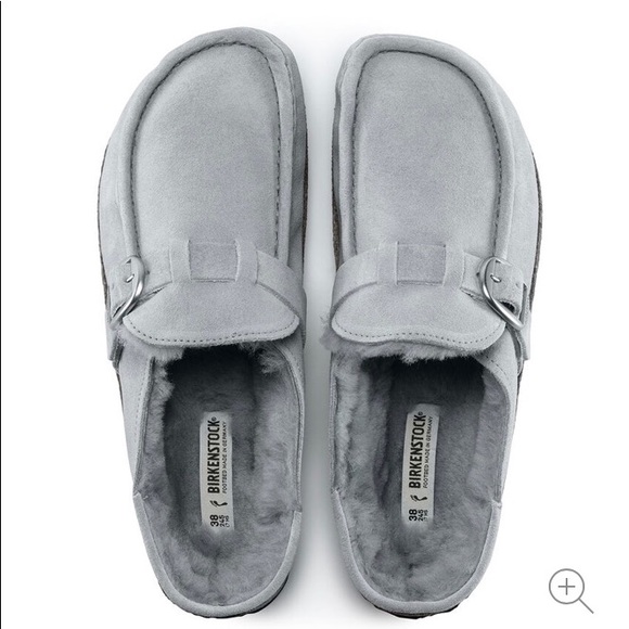 BIRKENSTOCK Buckley Shearling Suede Clogs NWT - Picture 8 of 15